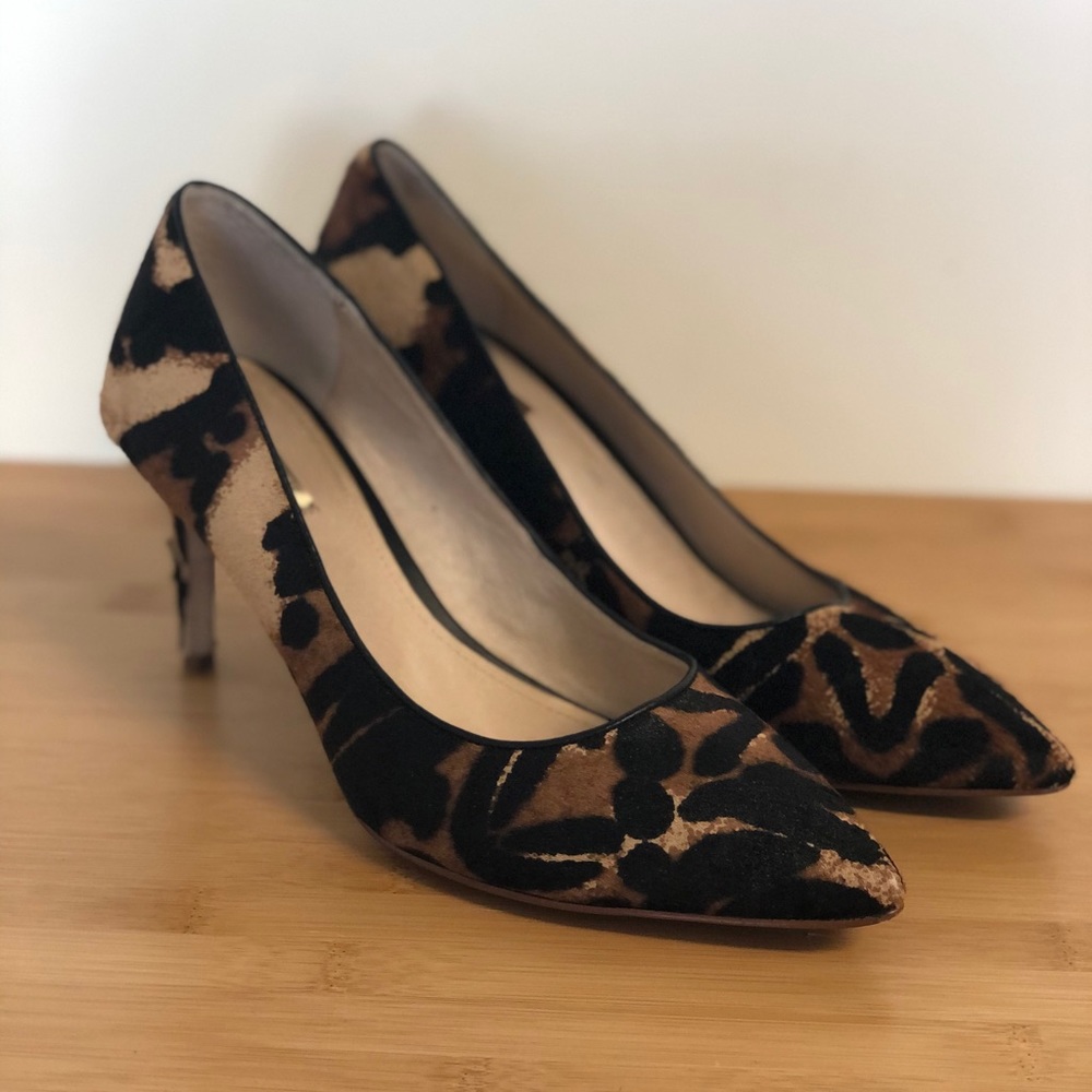Louise et Cie animal print pumps